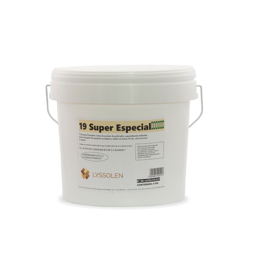 Lyssolen-19-superespecial.jpg Cola de Parquet de Alta Aderência. LYSSOLEN 19 SUPER ESPECIAL - Image 1